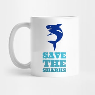 Save the Sharks | Scuba Diving | Diver | Fun Gift Mug